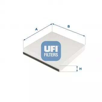Filtre, air de l'habitacle UFI 53.260.00