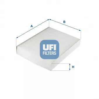 Filtre, air de l'habitacle UFI 53.276.00