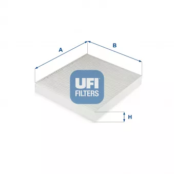Filtre, air de l'habitacle UFI 53.294.00