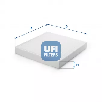 Filtre, air de l'habitacle UFI 53.298.00