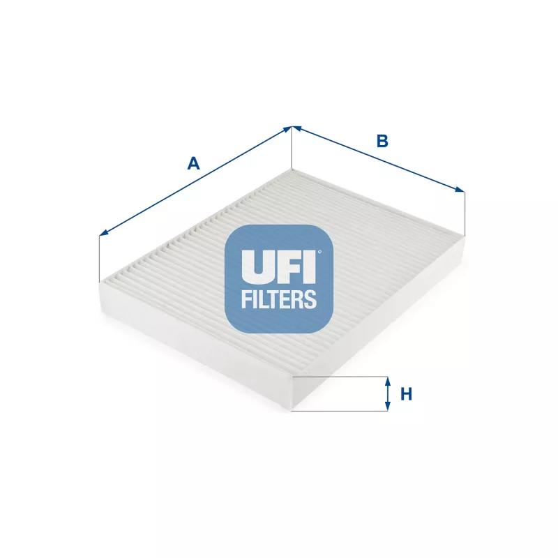 Filtre, air de l'habitacle UFI 53.312.00