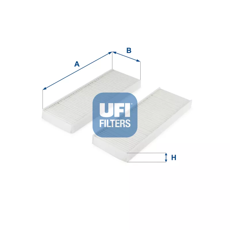 Filtre, air de l'habitacle UFI 53.313.00