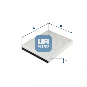 Filtre, air de l'habitacle UFI 53.320.00