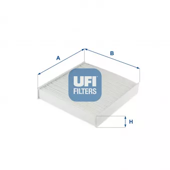 Filtre, air de l'habitacle UFI 53.321.00