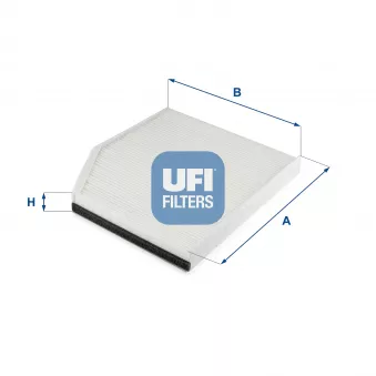 Filtre, air de l'habitacle UFI 53.323.00