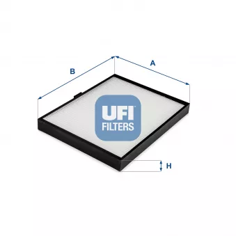 Filtre, air de l'habitacle UFI 53.334.00