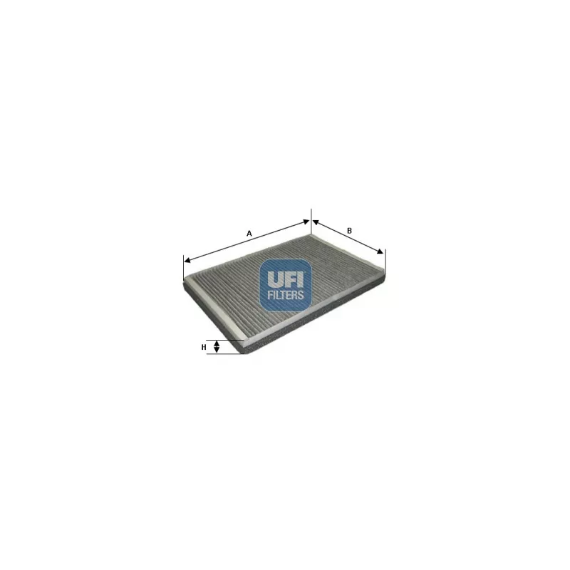 Filtre, air de l'habitacle UFI 54.123.00