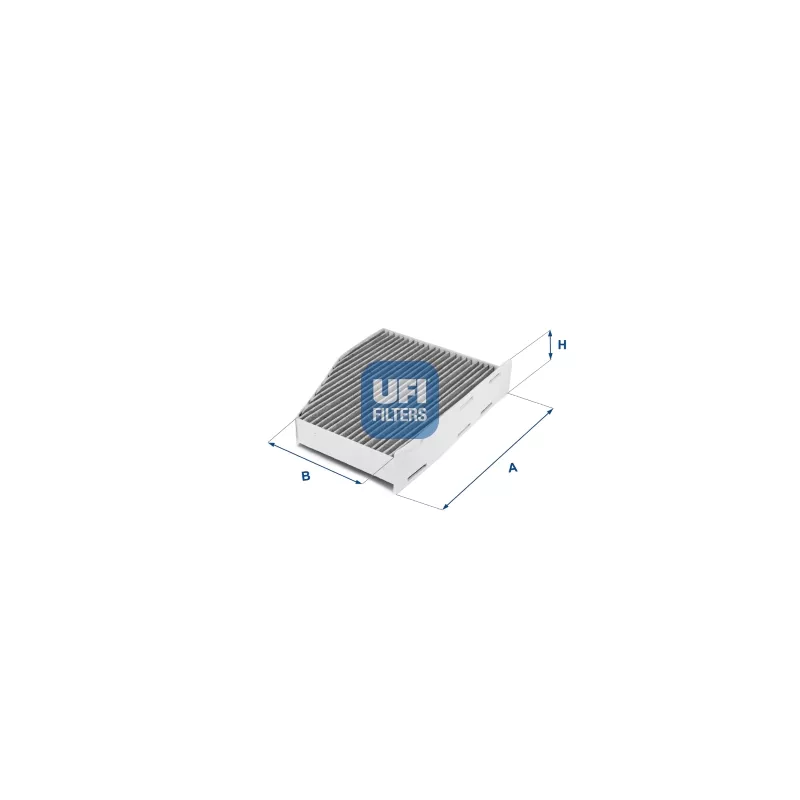 Filtre, air de l'habitacle UFI 54.124.00