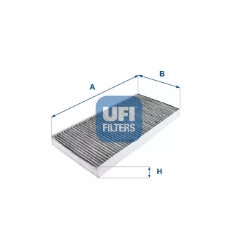 Filtre, air de l'habitacle UFI 54.146.00