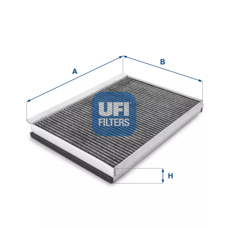 Filtre, air de l'habitacle UFI 54.161.00