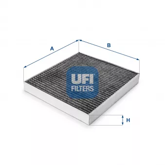 Filtre, air de l'habitacle UFI 54.219.00