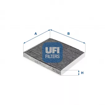 Filtre, air de l'habitacle UFI 54.271.00