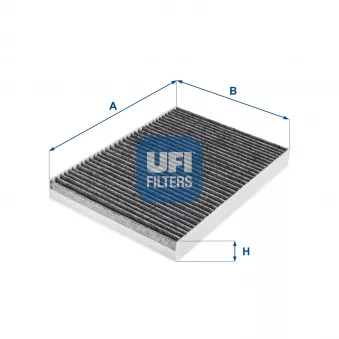 Filtre, air de l'habitacle UFI 54.292.00
