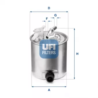 Filtre à carburant UFI