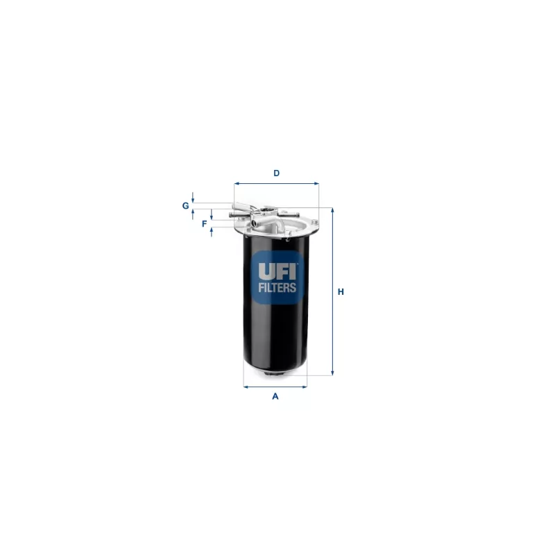 Filtre à carburant UFI 55.411.01