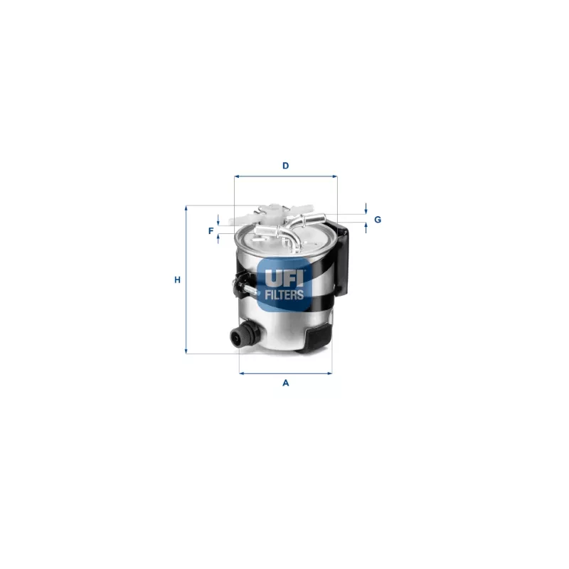 Filtre à carburant UFI 55.418.00