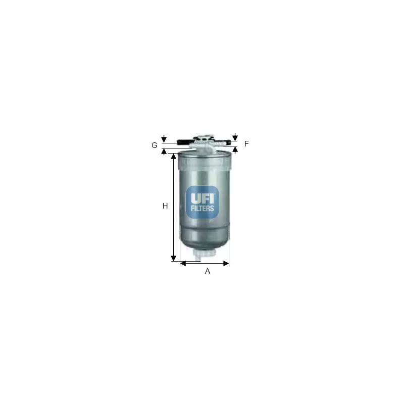 Filtre à carburant UFI 55.427.00