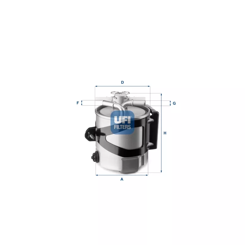 Filtre à carburant UFI 55.430.00