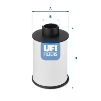 Filtre à carburant UFI 60.H2O.00
