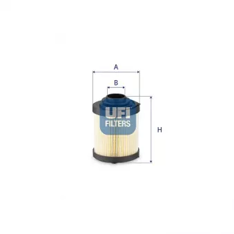 Filtre, système hydraulique de travail UFI 83.029.00