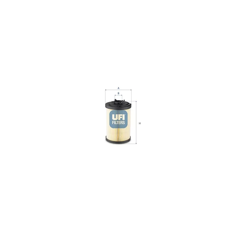 Filtre, système hydraulique de travail UFI 83.037.00