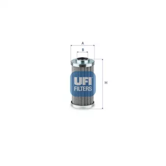 Filtre, système hydraulique de travail UFI 85.152.00