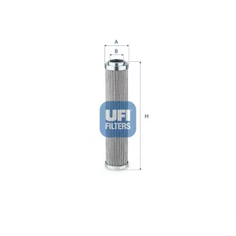 Filtre, système hydraulique de travail UFI 85.157.00