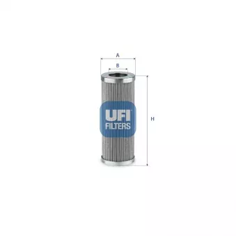 Filtre, système hydraulique de travail UFI 85.160.00