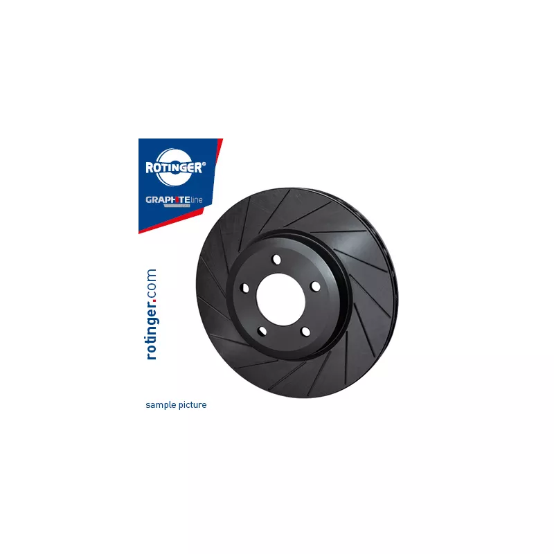 Jeu de 2 disques de frein avant ROTINGER RT 20197-GL T6
