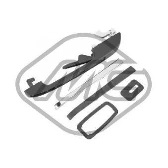 Poignée de porte arrière droit Metalcaucho 43568