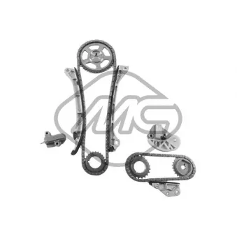 Kit de distribution par chaîne Metalcaucho 51366