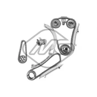 Kit de distribution par chaîne Metalcaucho 51371