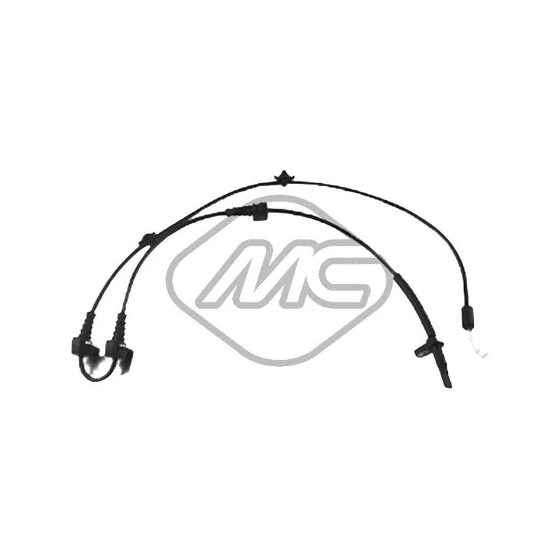 Capteur, vitesse de roue avant droit Metalcaucho 51622
