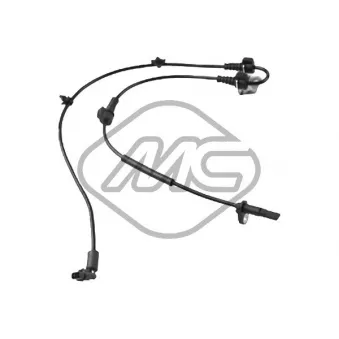 Capteur, vitesse de roue avant gauche Metalcaucho 51623