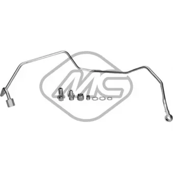Conduite d'huile, compresseur Metalcaucho 92155