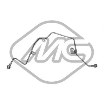 Conduite d'huile, compresseur Metalcaucho 92296
