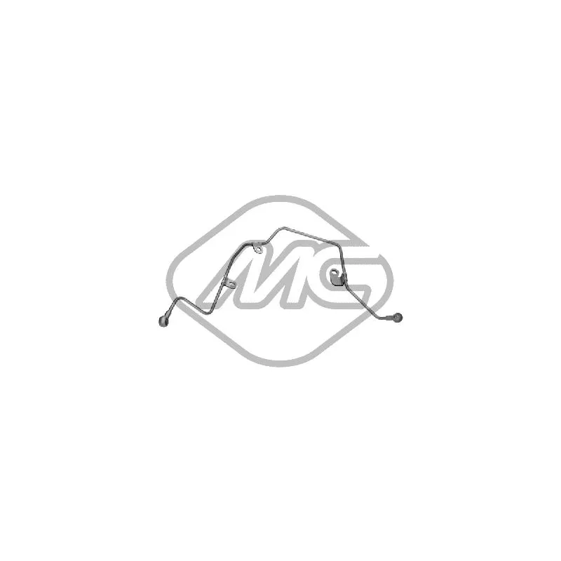 Conduite d'huile, compresseur Metalcaucho 92296