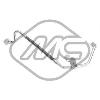 Conduite d'huile, compresseur Metalcaucho 92387