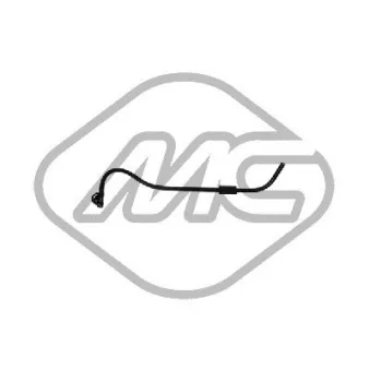 Durite de radiateur Metalcaucho 92761