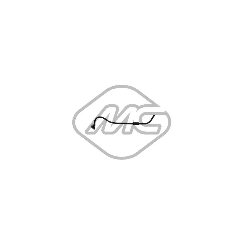 Durite de radiateur Metalcaucho 92761