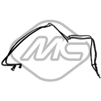 Durite de radiateur Metalcaucho 92776