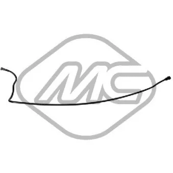 Durite de radiateur Metalcaucho 92789