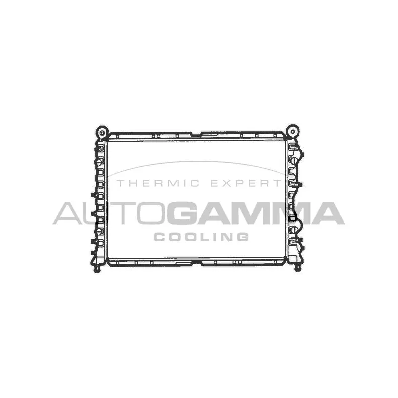 Radiateur, refroidissement du moteur AUTOGAMMA 100010