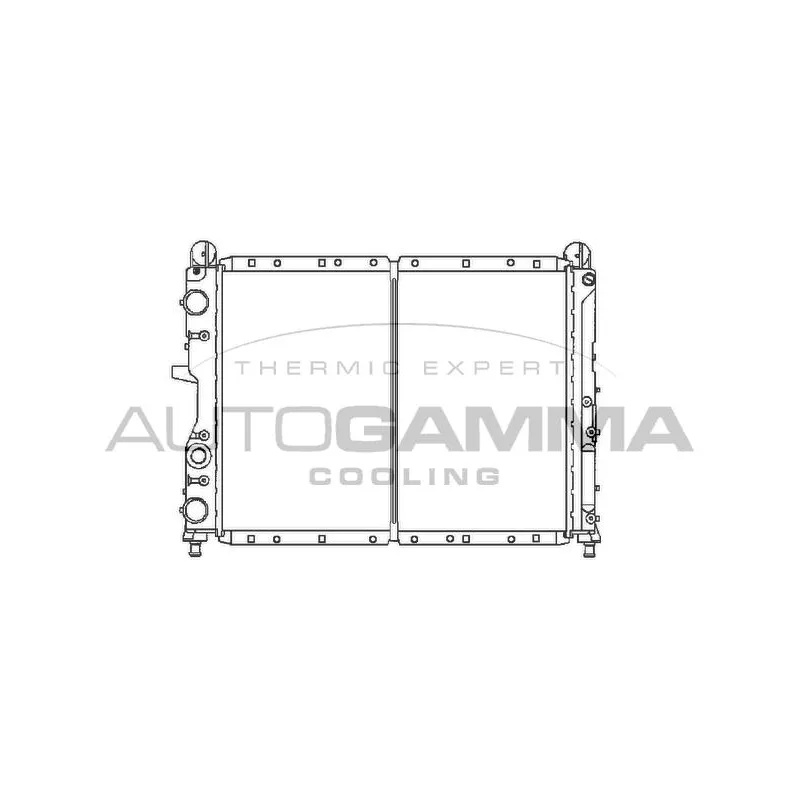 Radiateur, refroidissement du moteur AUTOGAMMA 100014
