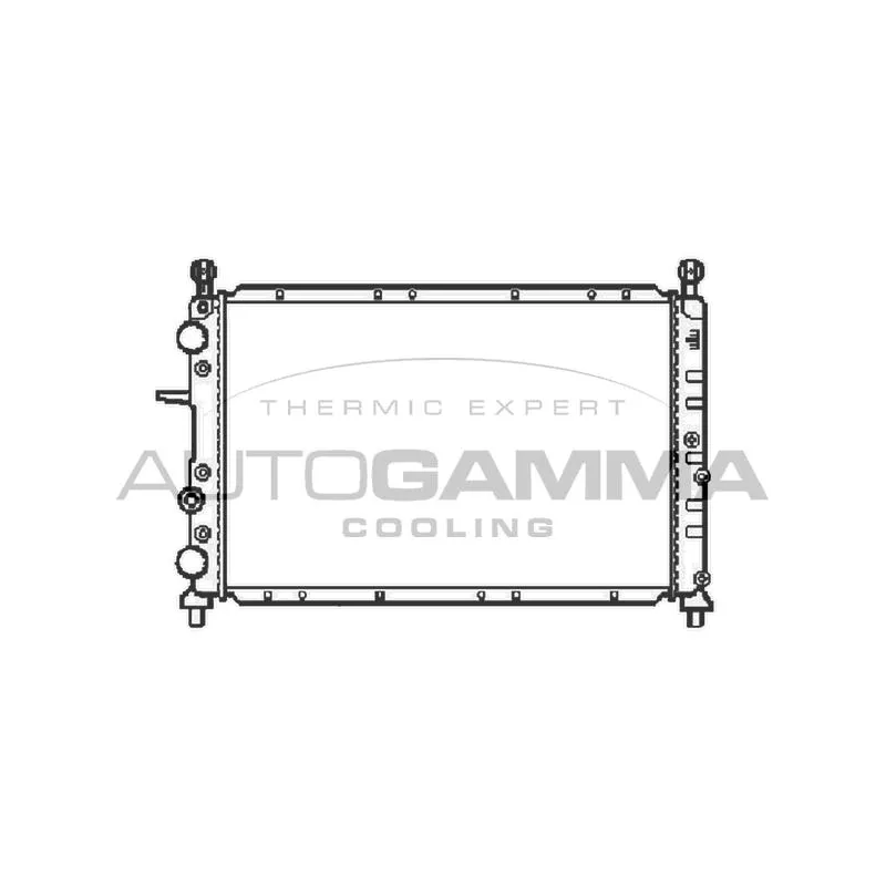 Radiateur, refroidissement du moteur AUTOGAMMA 100017