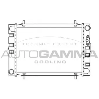 Radiateur, refroidissement du moteur AUTOGAMMA
