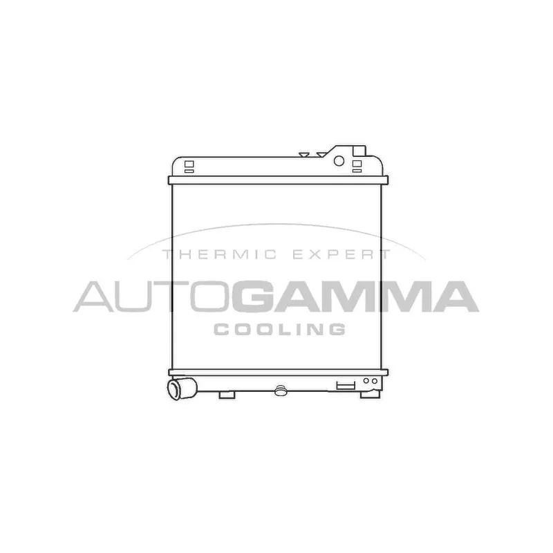 Radiateur, refroidissement du moteur AUTOGAMMA 100094