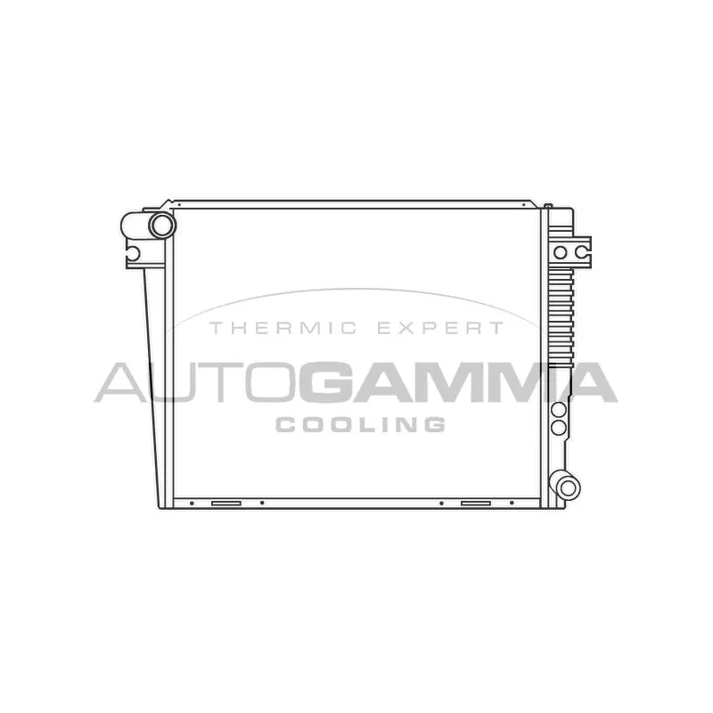 Radiateur, refroidissement du moteur AUTOGAMMA 100122