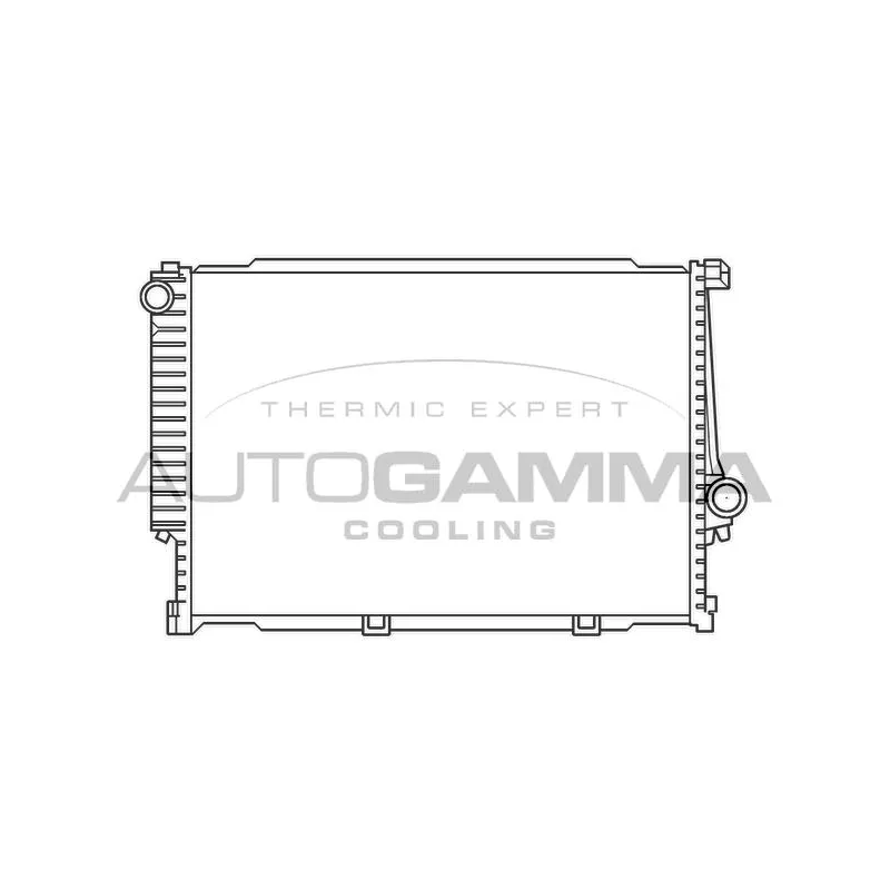 Radiateur, refroidissement du moteur AUTOGAMMA 100132