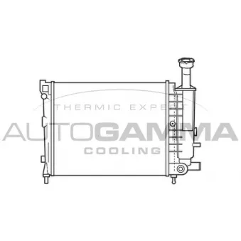 Radiateur, refroidissement du moteur AUTOGAMMA